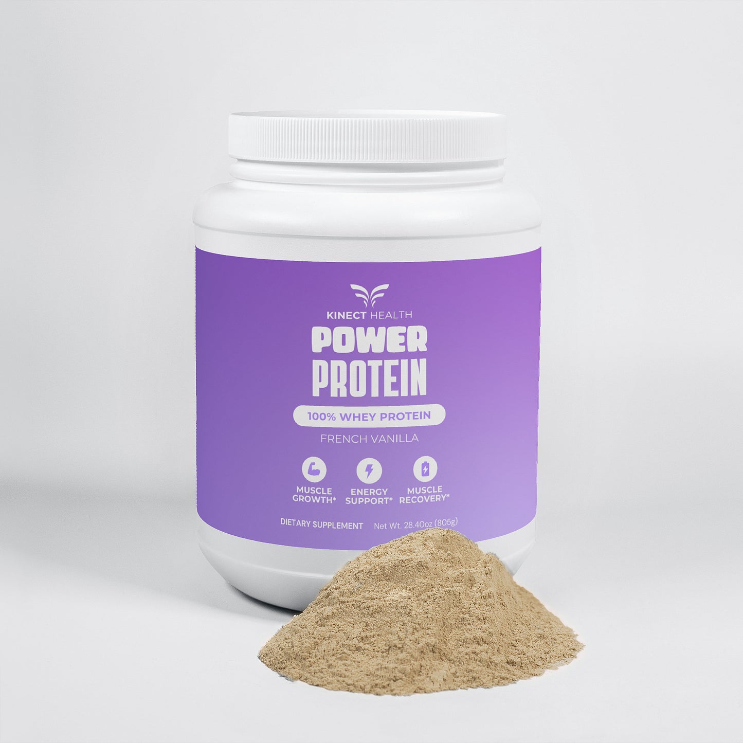 KH Power Protein: Whey Protein Shake - French Vanilla