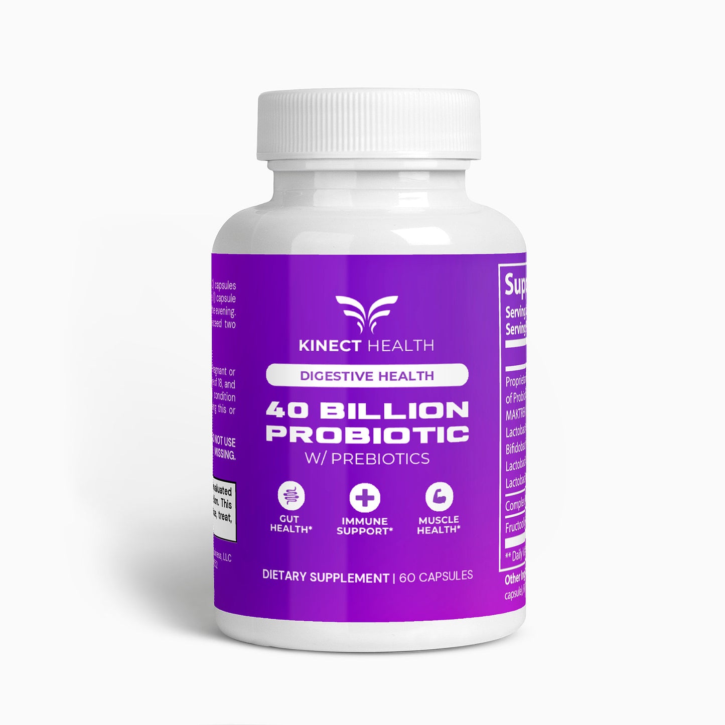 KH Digestive Health: 40 Billion Probiotic with Prebiotics