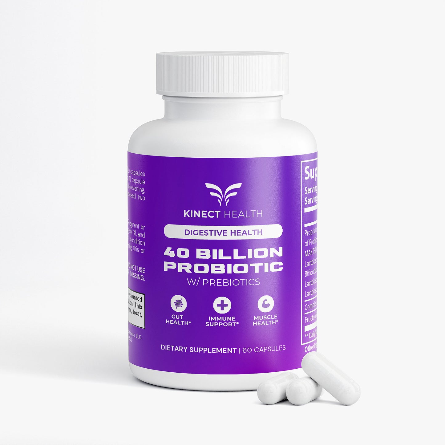 KH Digestive Health: 40 Billion Probiotic with Prebiotics