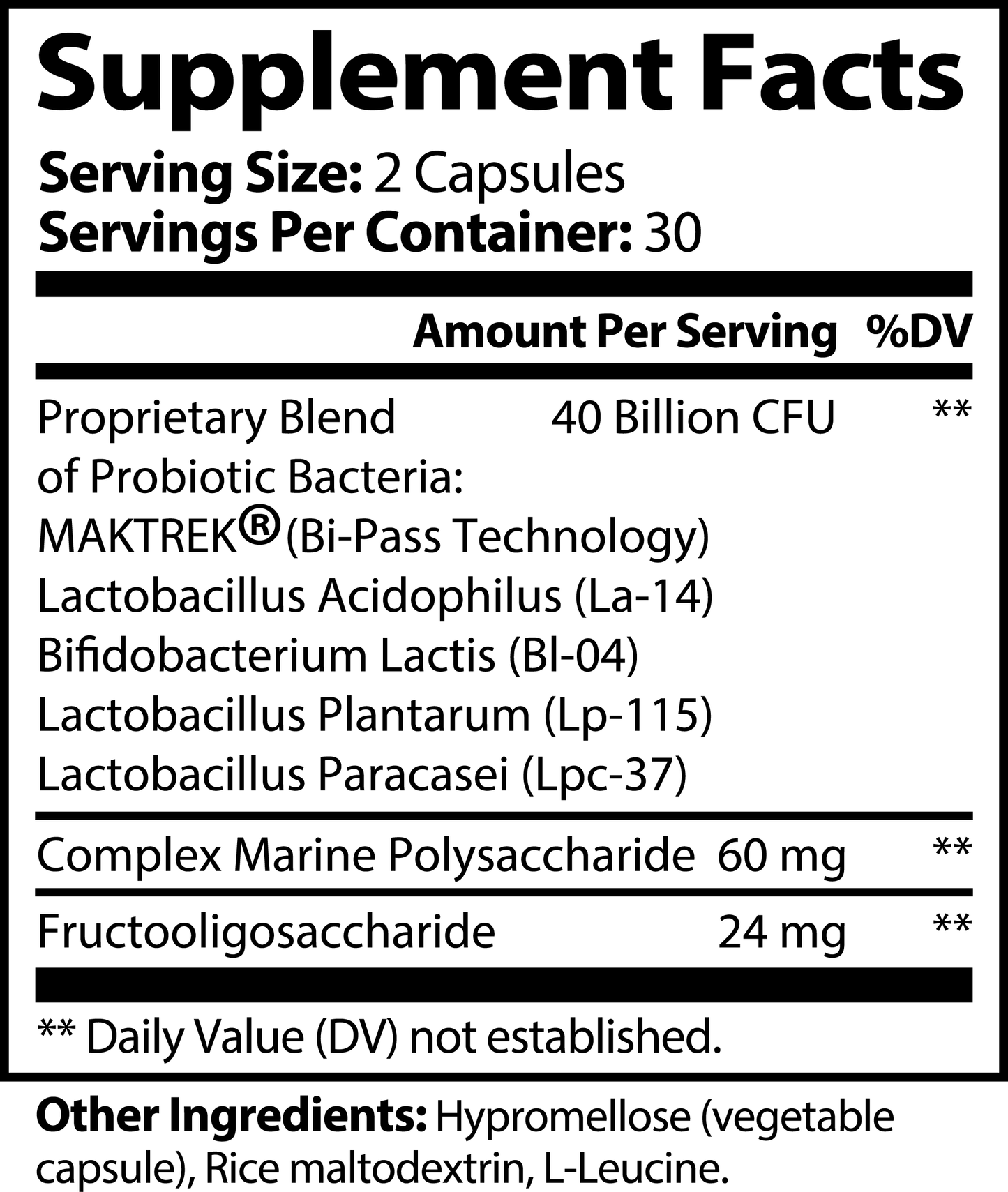 KH Digestive Health: 40 Billion Probiotic with Prebiotics