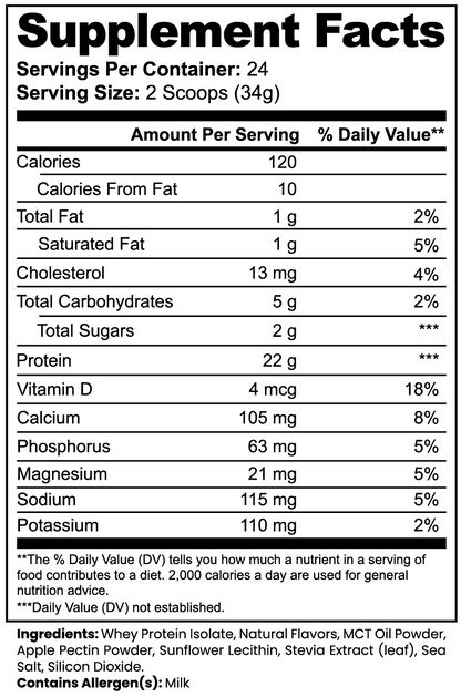 KH Power Protein: Whey Protein Shake - French Vanilla